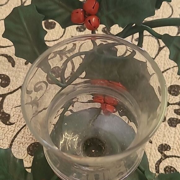 Holly Berry Votive - Picture 7 of 9